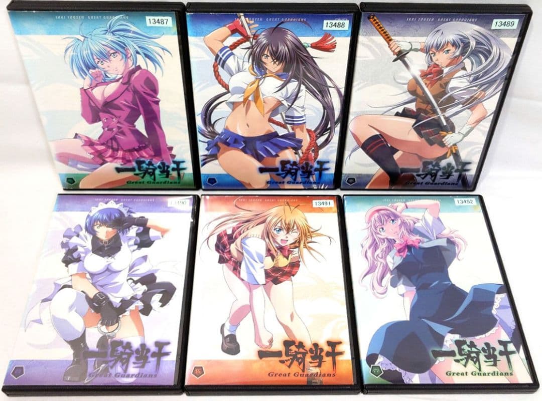 一騎当千【1期～4期】DVD 全25巻セット