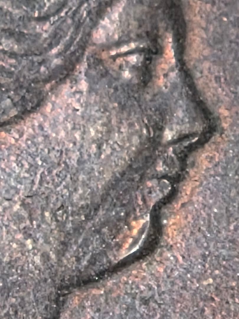 (稀少な状態)スペイン王国　イザベル2世　25レアルセント銅貨　1864