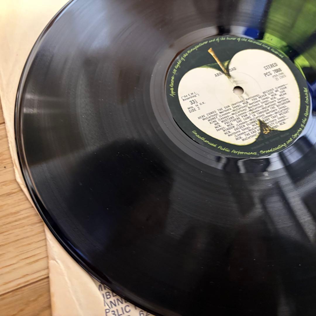 【超メガレア極美品！】ビートルズ/アビーロード　UKオリジナル　初回マト2/1