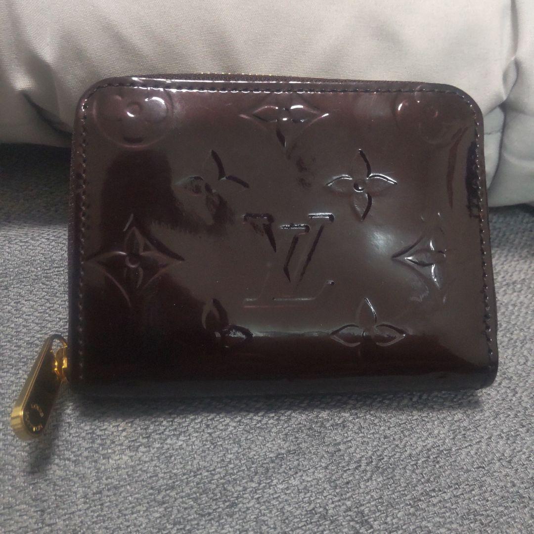 Louis Vuitton ケース ヴェルニ系　アマラント パープル