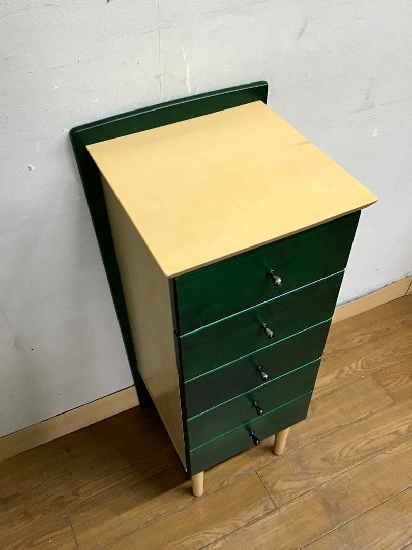 ロココ☆管320☆東海家具☆TokaiKagu☆北欧スタイル☆5段チェスト