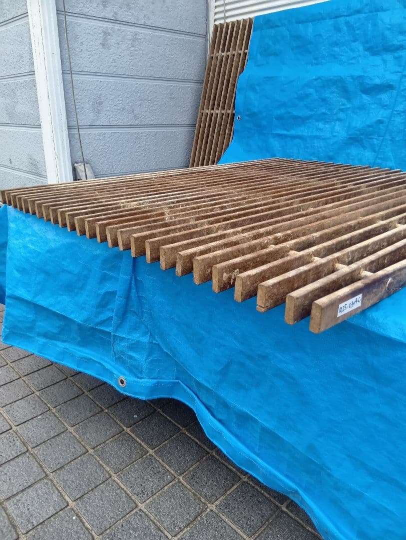 鳩舎 木製スノコ 2枚組 苗木 倉庫 盆栽 小屋 簀子 グレーチング 愛鳩の友