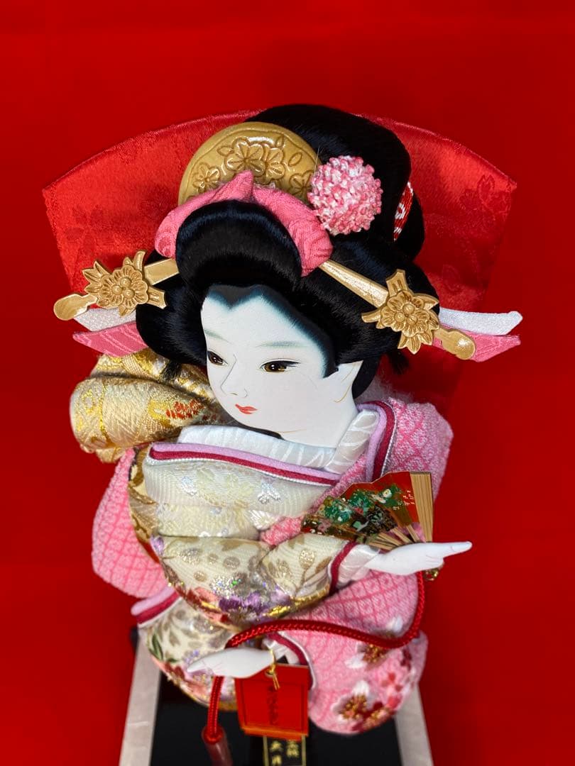 東京久月　羽子板ガラスケース１０号・サイズ　間口約２３×奥行約２１×高さ約４７㎝