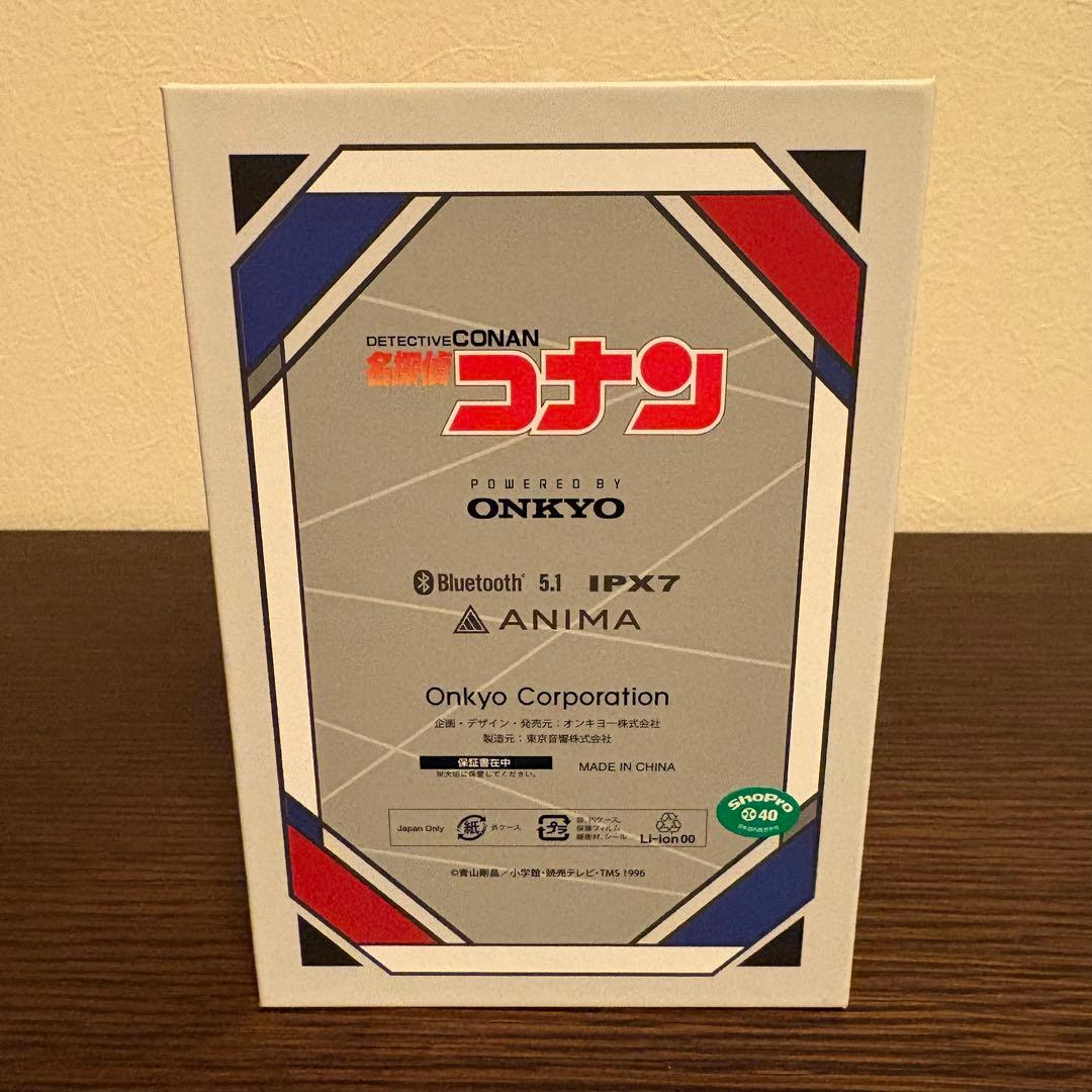 【新品未開封】ONKYO コラボ ワイヤレスイヤホン 名探偵コナン 江戸川コナン