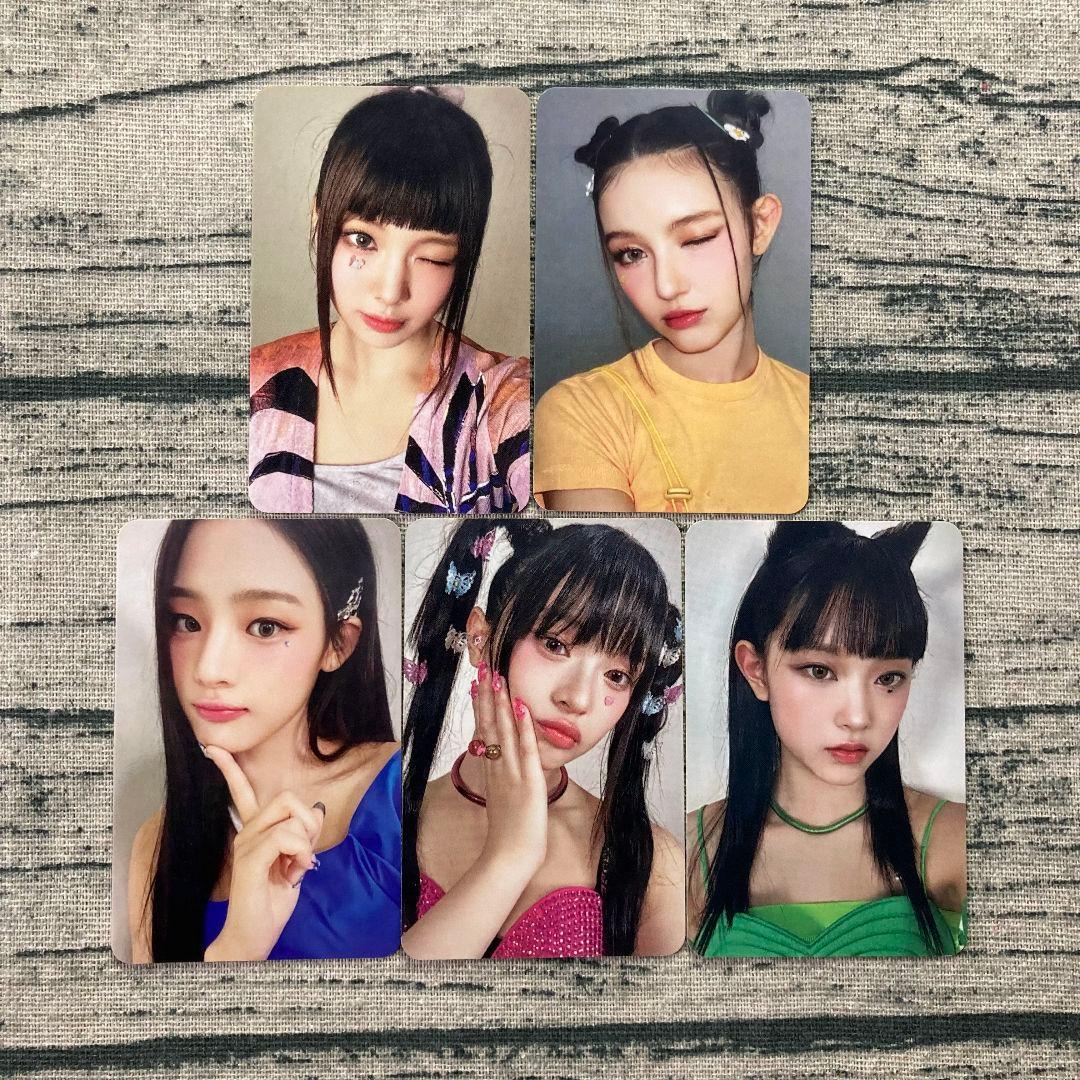 NewJeans サノク Get Up 事前収録 トレカ 5枚セット