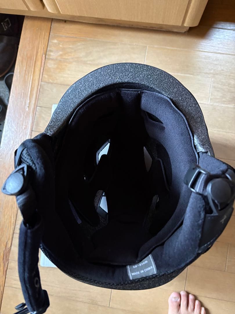 anon HELO ROUND FIT ヘルメット マットブラック　L