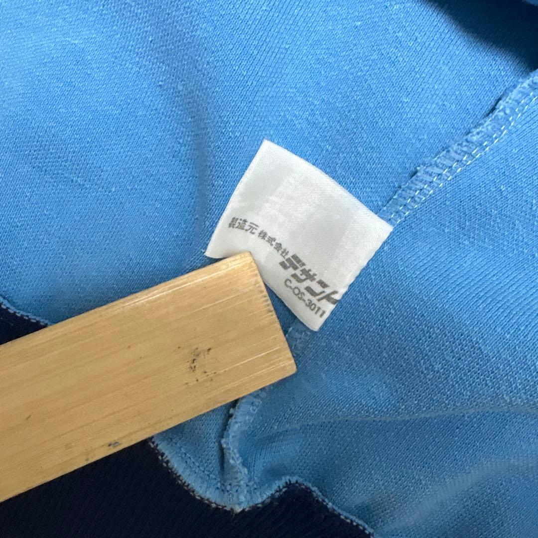 70s adidas track jacket ブルー size3 短丈 y2k