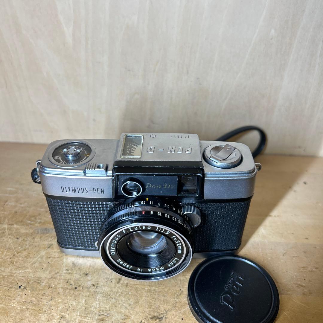 Olympus-Pen Pen D2 露出計作動　完動極美品