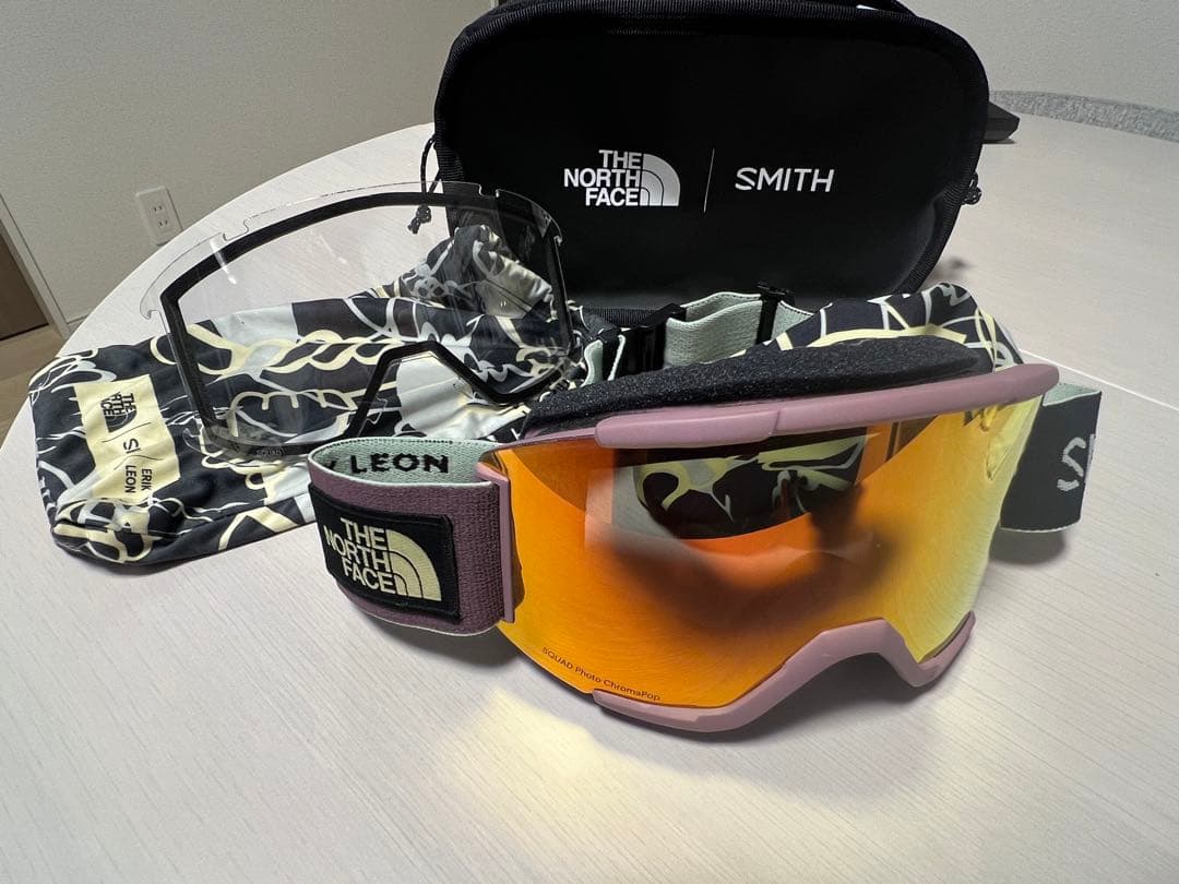 SMITH SQUAD SMITH X TNF スキー スノーボードゴーグル