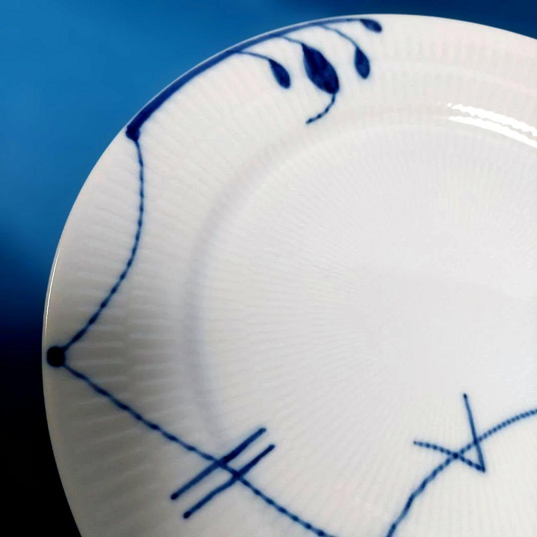 【ロイヤルコペンハーゲン】ブルーフルーテッド　メガ　22cm 4枚セット