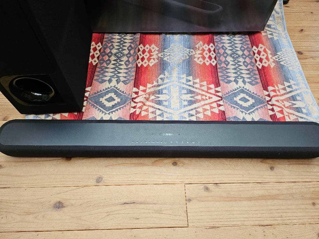 【実動美品】Yamaha YAS-209 サウンドバー 外箱・保証書・リモコン付