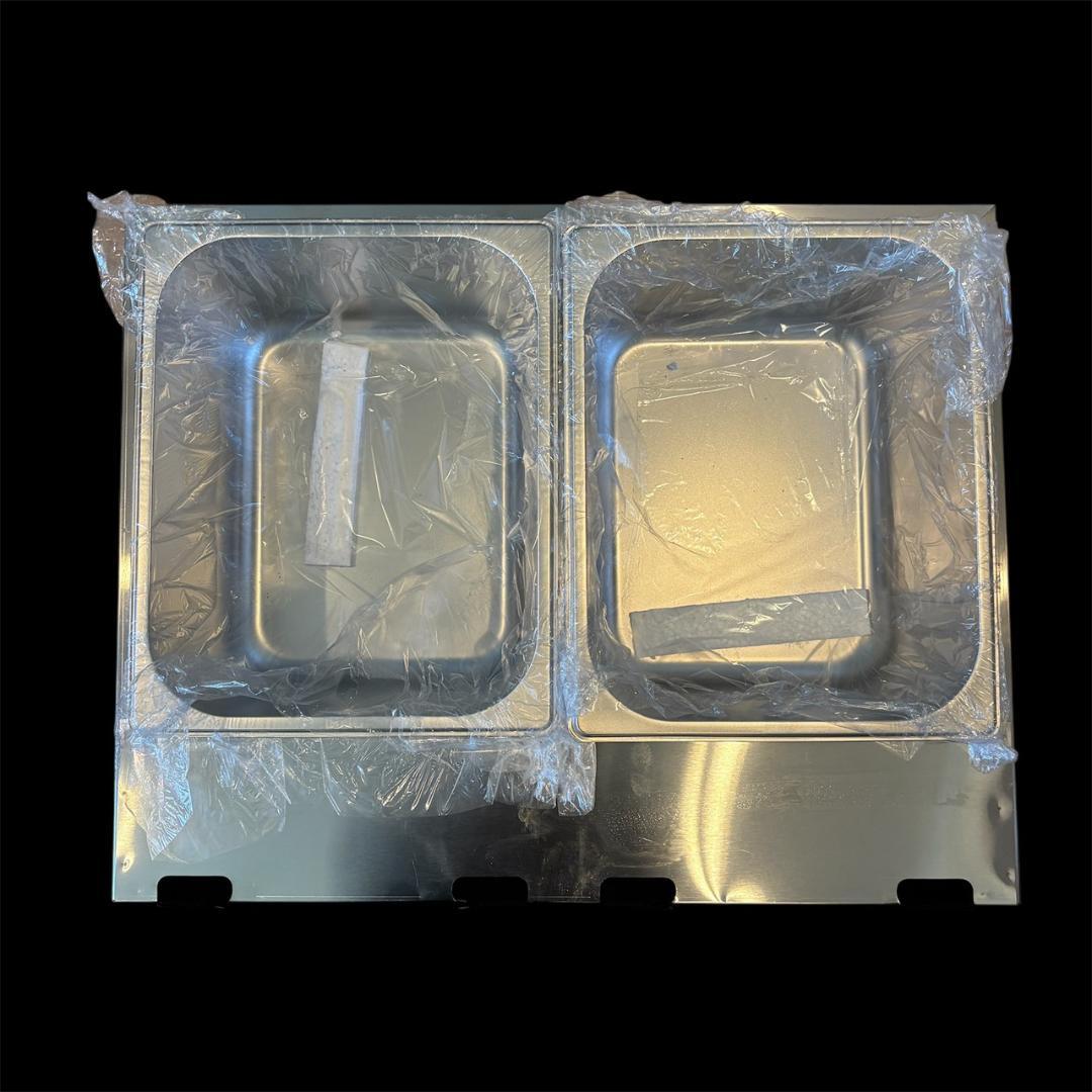 電気フライヤー 業務用 二槽式 12L 大容量 卓上フライヤー100/‎110Ⅴ