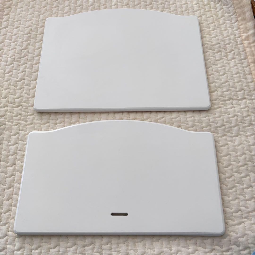 ＊美品＊ストッケ　トリップ トラップ　ベビーチェア+ベビーセット　ホワイト