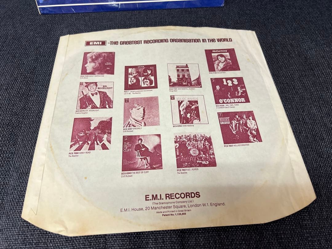 ビートルズA Hard Day's Night UK盤2EMI PCS3058