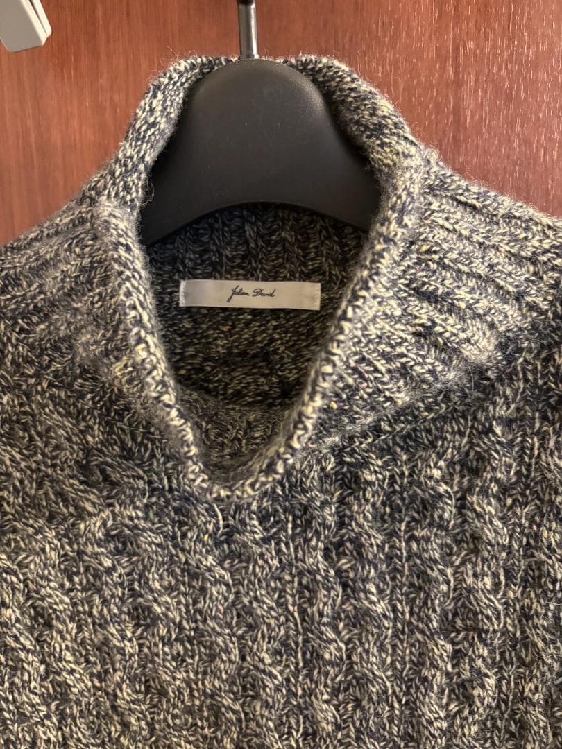 julien david ハイネック ウールニット セーター カシミア