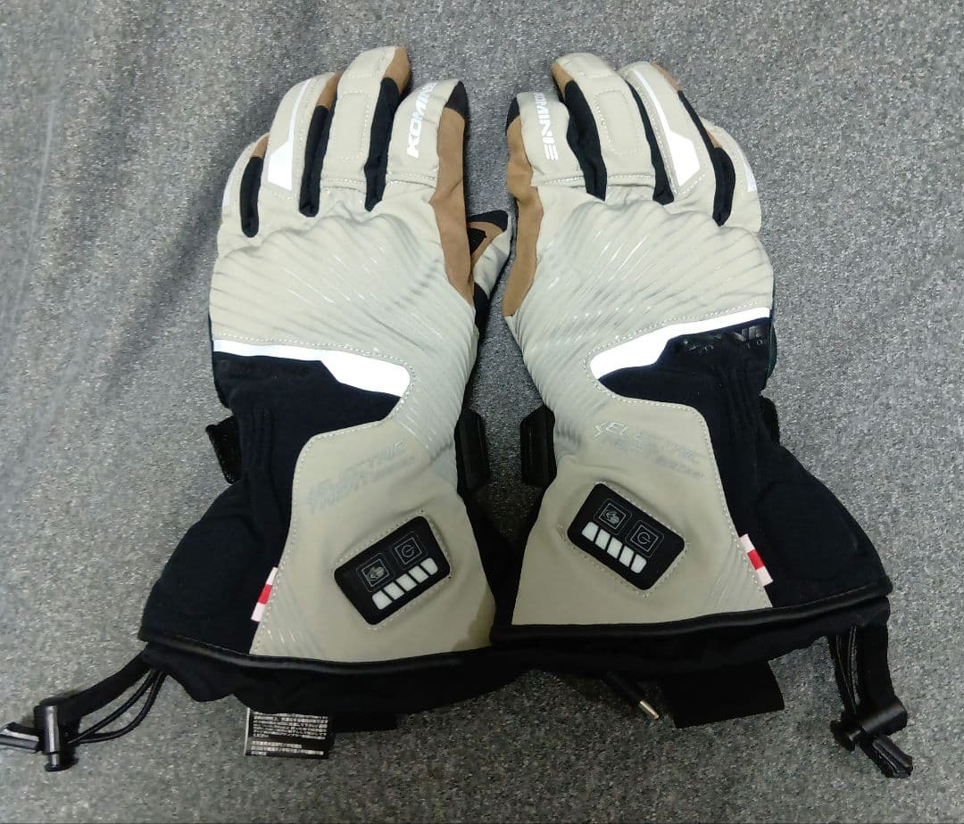 コミネ　電熱グローブ　バッテリー付