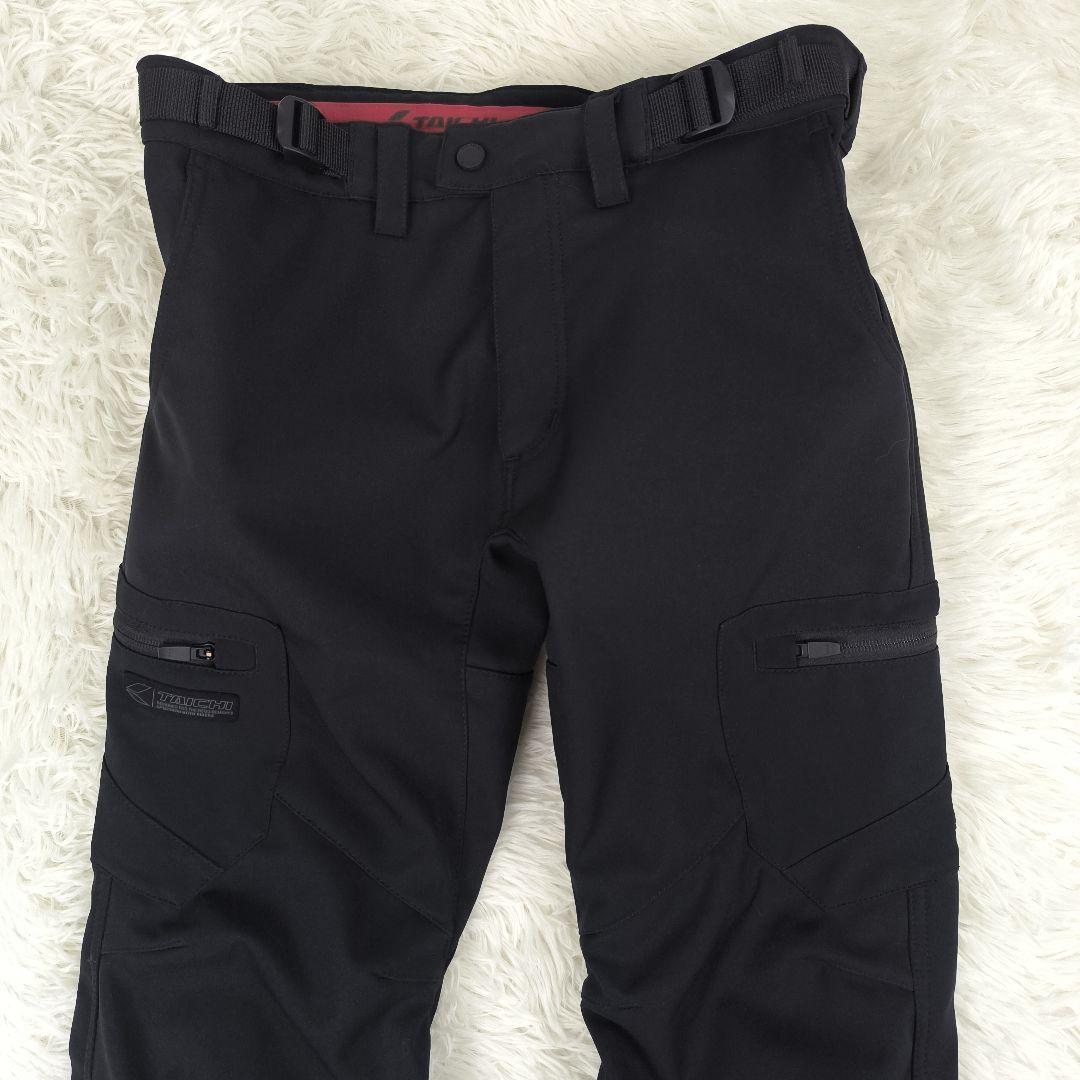 ✨未使用級✨ RSタイチ ウインドストップ ソフトシェルパンツ プロテクタ 黒