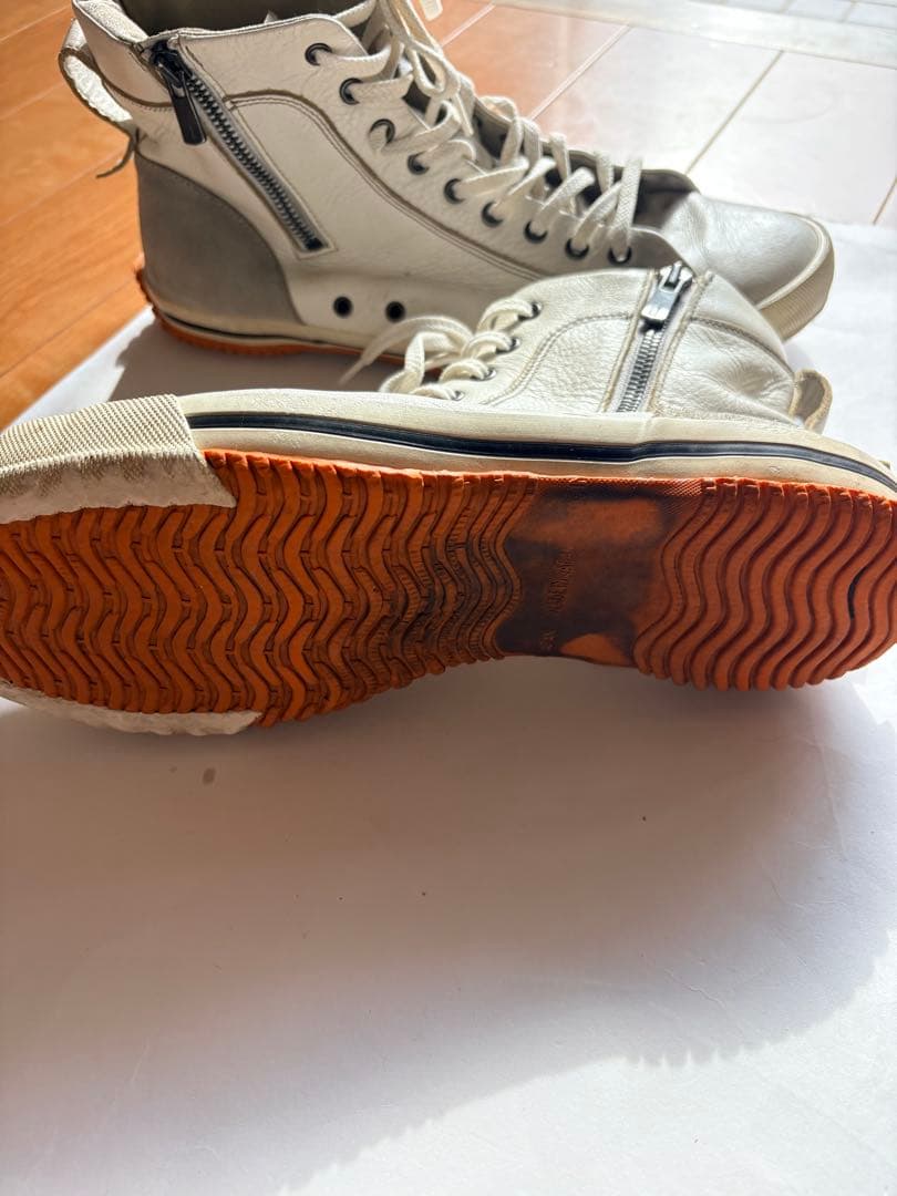 ヒョウドウ ハイカット スニーカー HYOD バイク