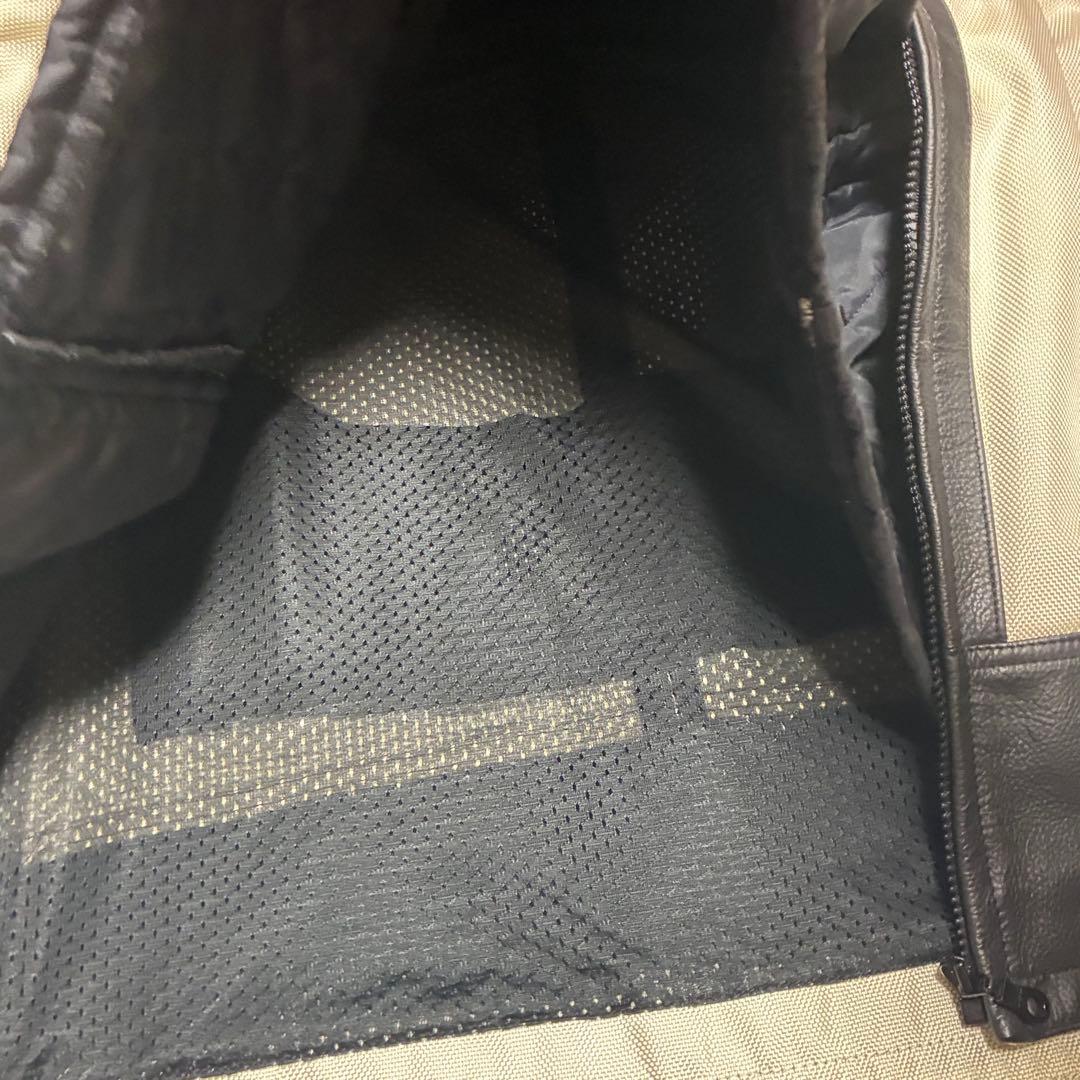 DUCATI レザージャケット　ライダース　バイカー　ブラック　メッシュ　XXL