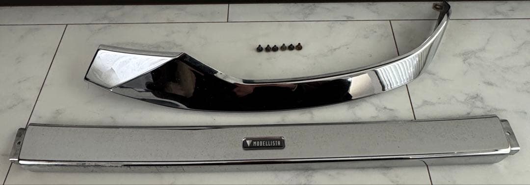 エスクァイア　モデリスタエアロ　メッキパーツ２点