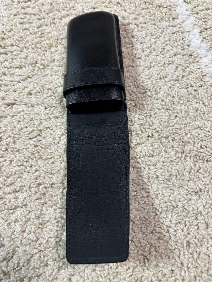 モンブランマイスターシュティックボールペン　ケース・未使用芯黒2本付　ネーム入