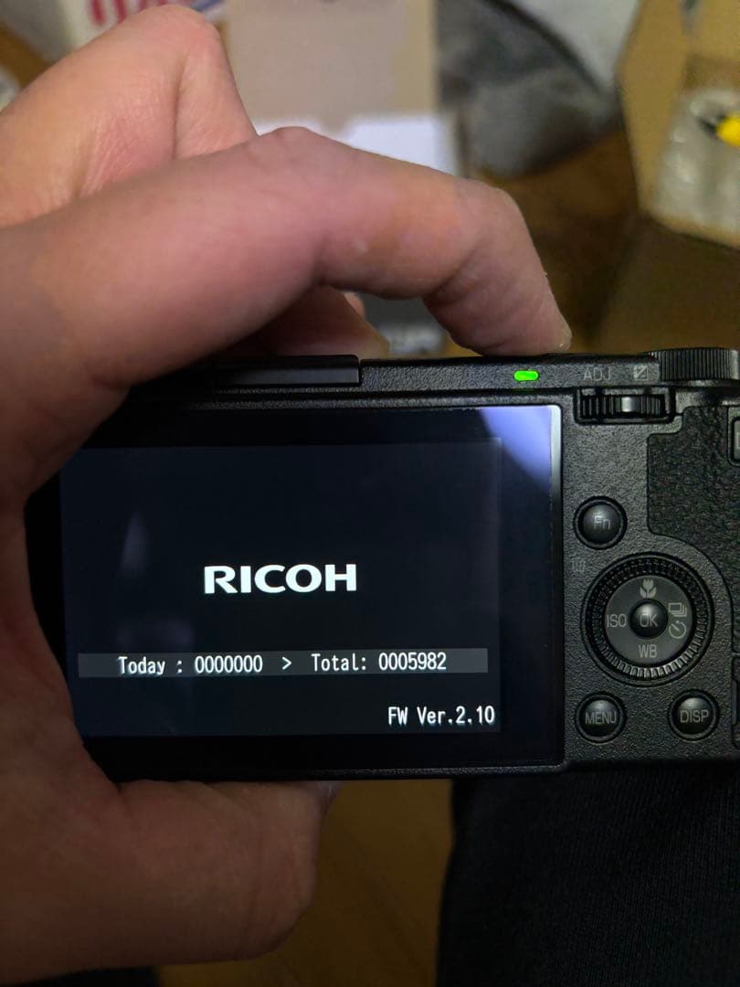 h*a様 整備済み品　RICOH GR3