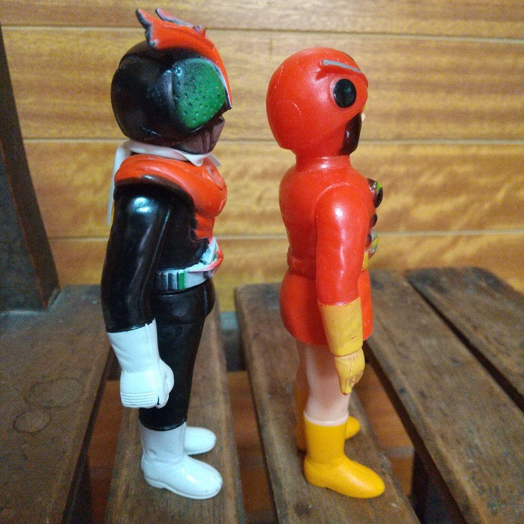 【貴重当時物】仮面ライダーストロンガー　タックル　ソフビ