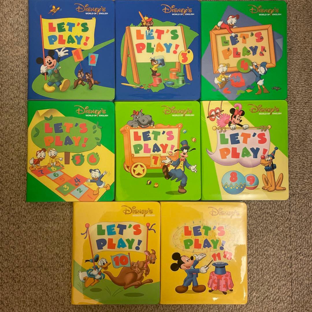 ディズニー英語システムLet's Play! DVD全巻+おもちゃセット