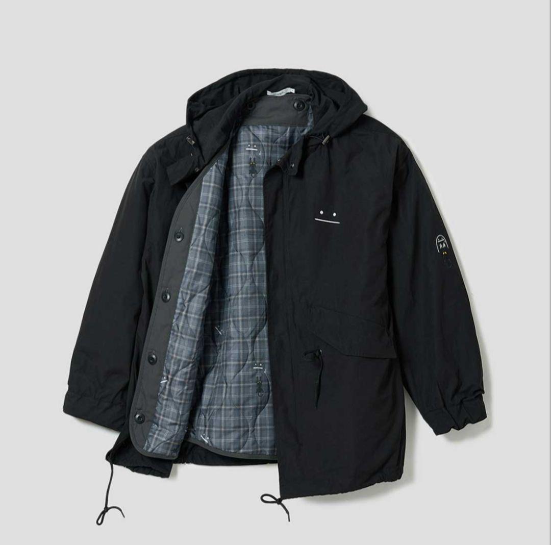 グラニフ　ショートモッズコート　ビューティフルシャドー　Lサイズ　3WAY