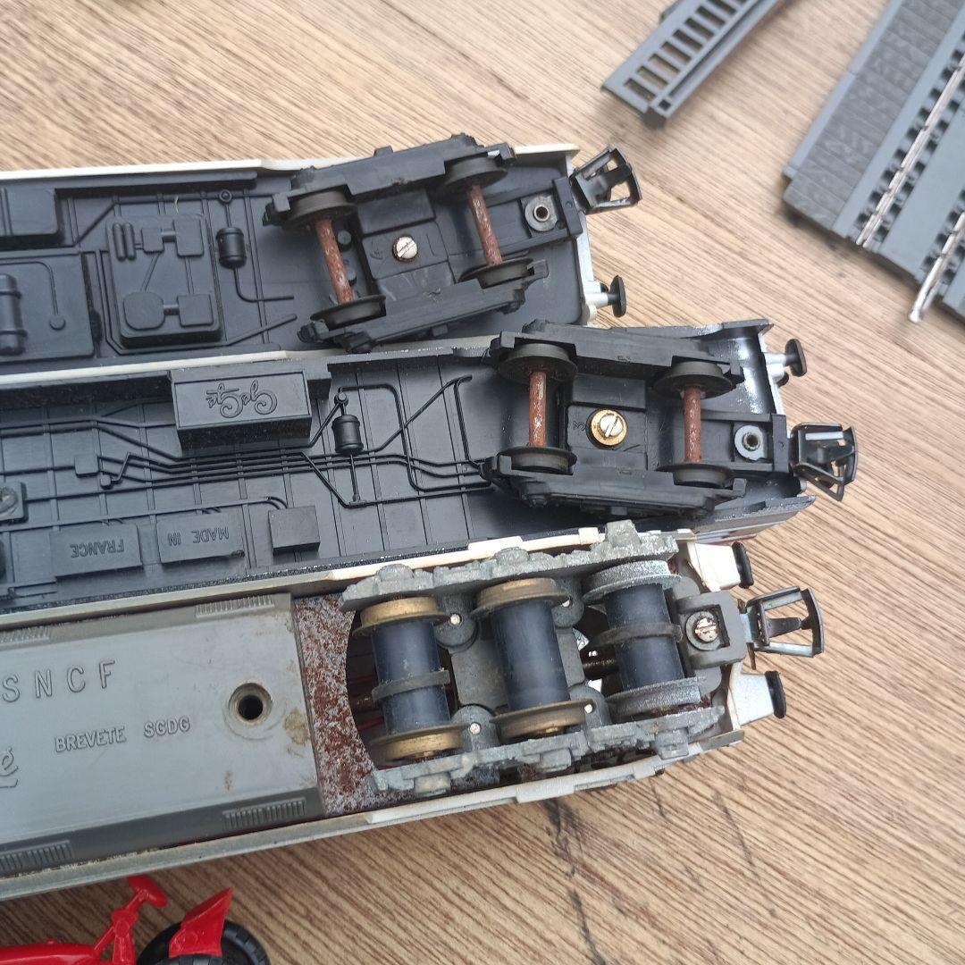 4421)海外HOゲージ　車両　レール　その他セット　難あり