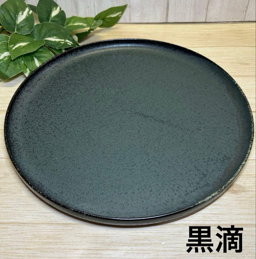 釉変わり26cm浅口切立皿(5枚)