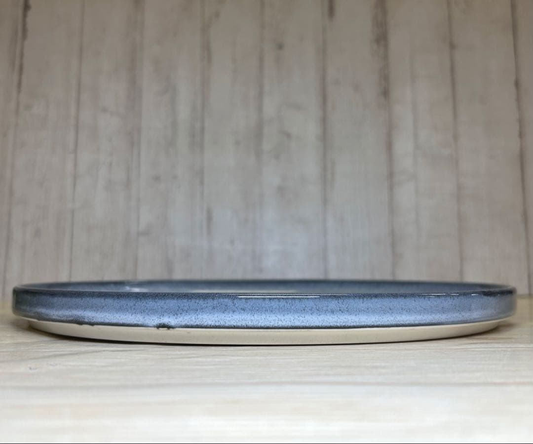 釉変わり26cm浅口切立皿(5枚)