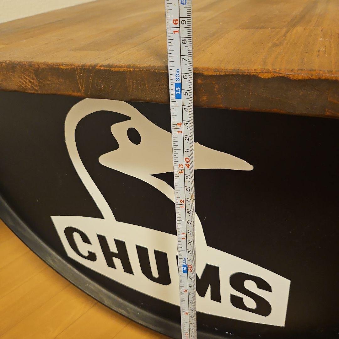 ハンドメイド　 チャムス風　ドラム缶テーブル