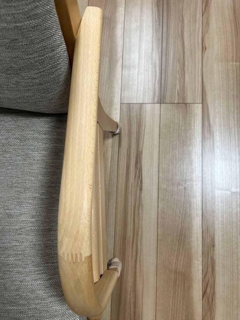 【中古】ニトリ ダイニングチェア NコレクションC-27M肘/DC 1脚1個口②