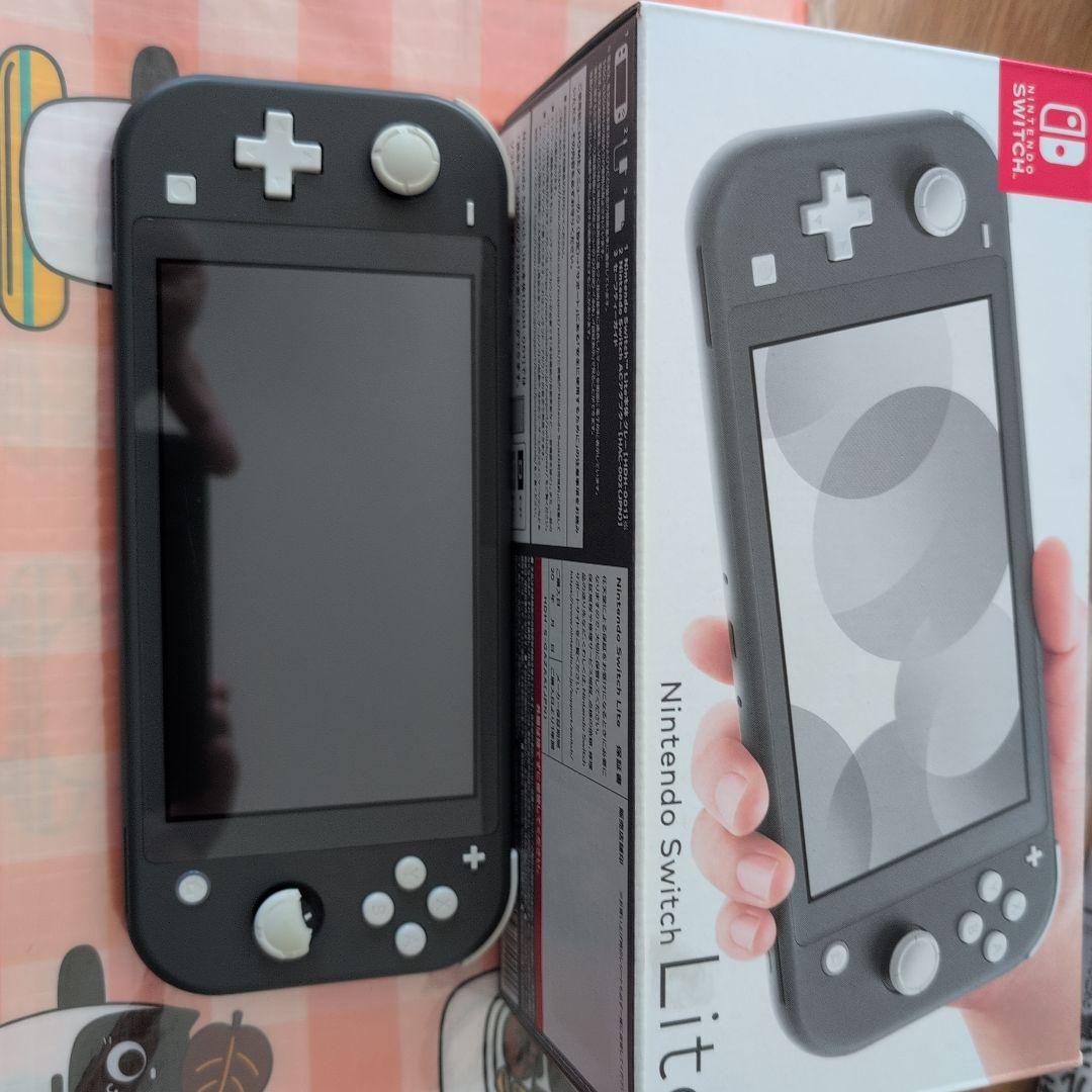 Nintendo Switch Lite グレー 本体 ACアダプター付き