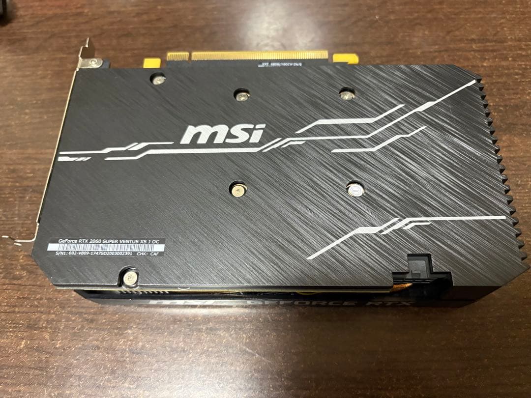 [ジャンク] MSI RTX2060SUPER VENTUS