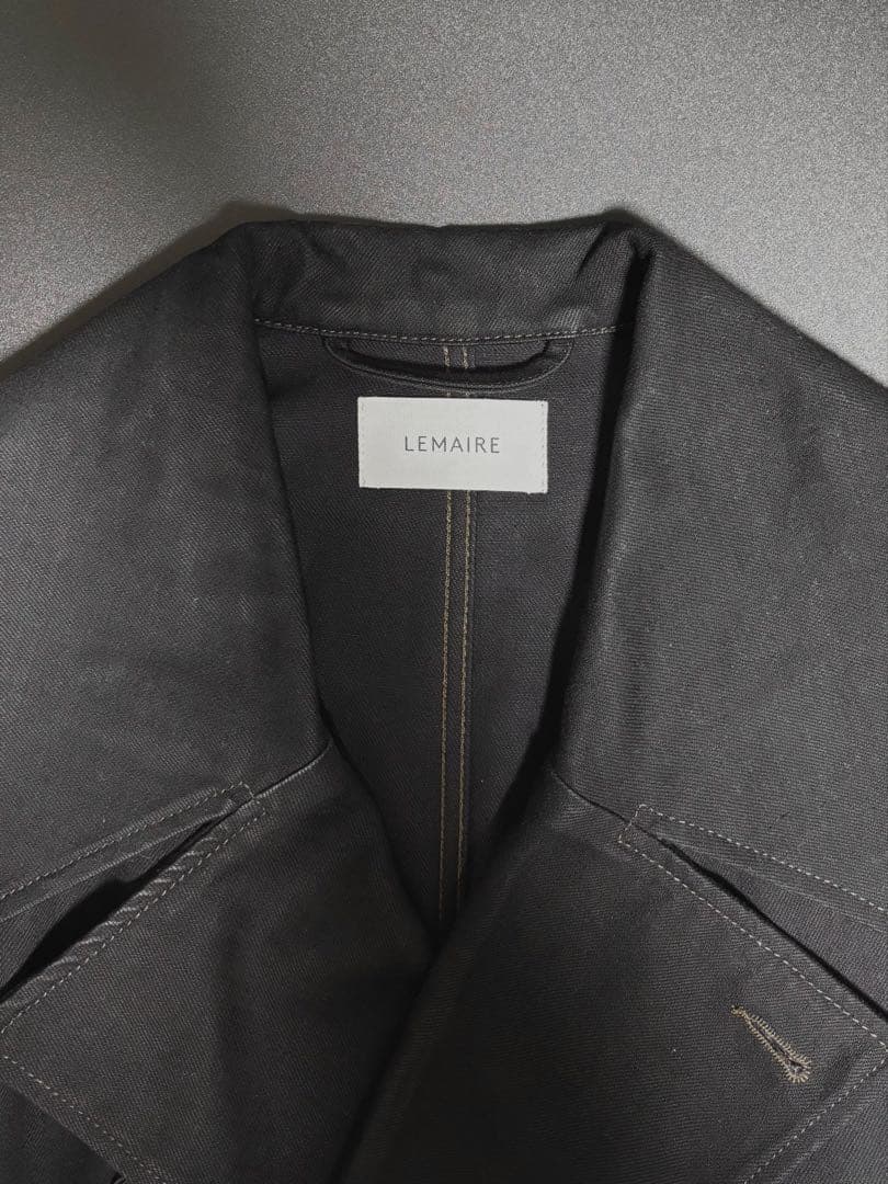 【LEMAIRE】 DISPATCH JACKET(DENIM BLACK)