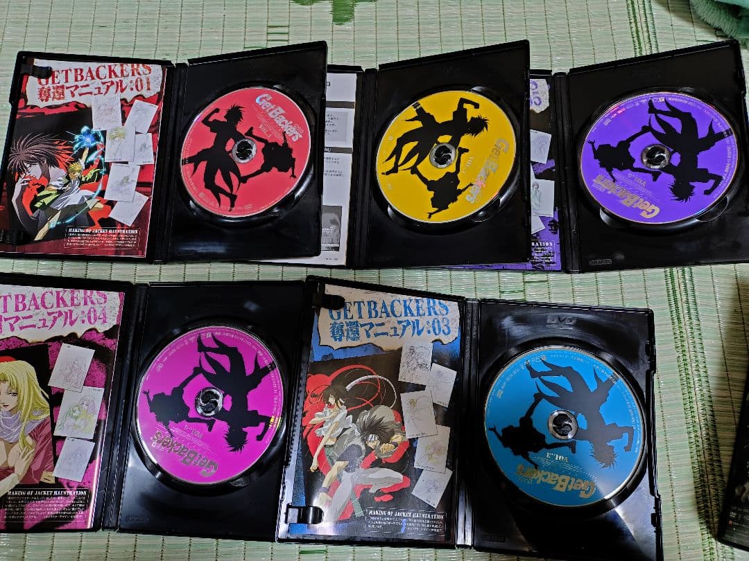 Get Backers DVD 全作セット