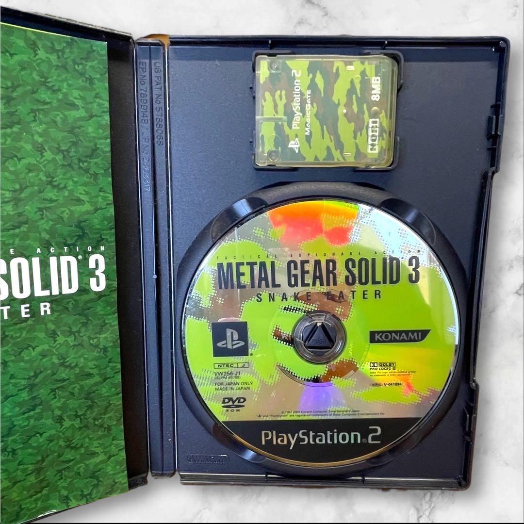 メタルギアソリッド3 スネークイータープレミアムパッケージ　PS2