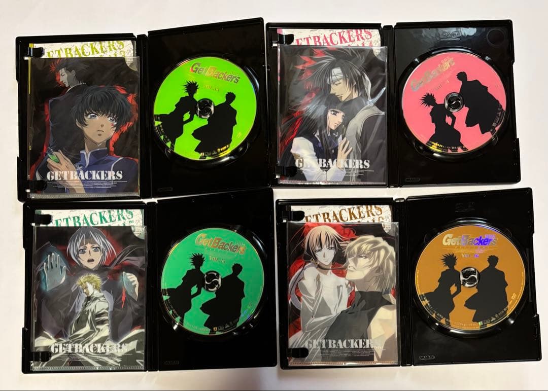 GetBackersゲットバッカーズ奪還屋　DVD 全17巻セット　正規品・美品