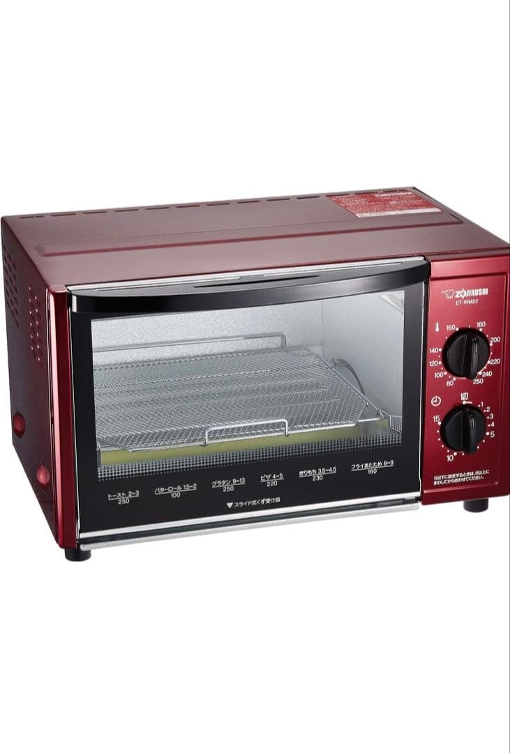 象印　オーブントースター　こんがり倶楽部　ET-WM22-RM 新品未使用品