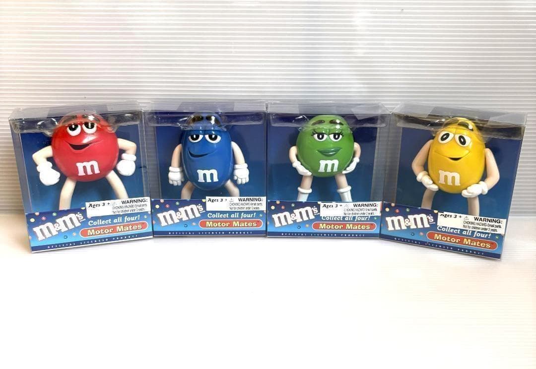 【全4種セット】M&M’s Motor Mates ダッシュボードディスプレイ