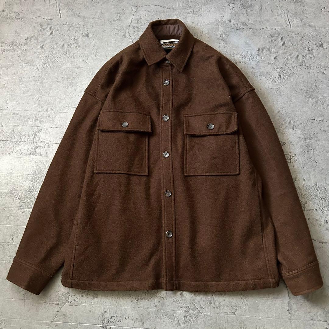 美品 アーバンリサーチ プレミアムウール セットアップ 肉厚 Lサイズ ブラウン