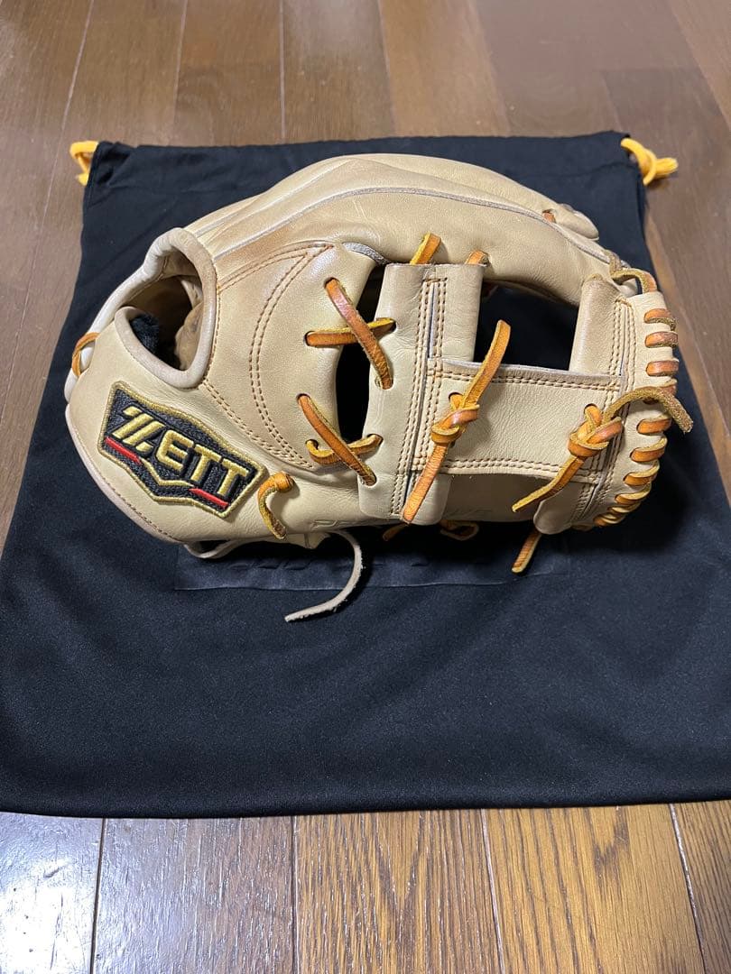 ZETT プロステイタス 硬式野球 内野手用グローブ 今宮モデル