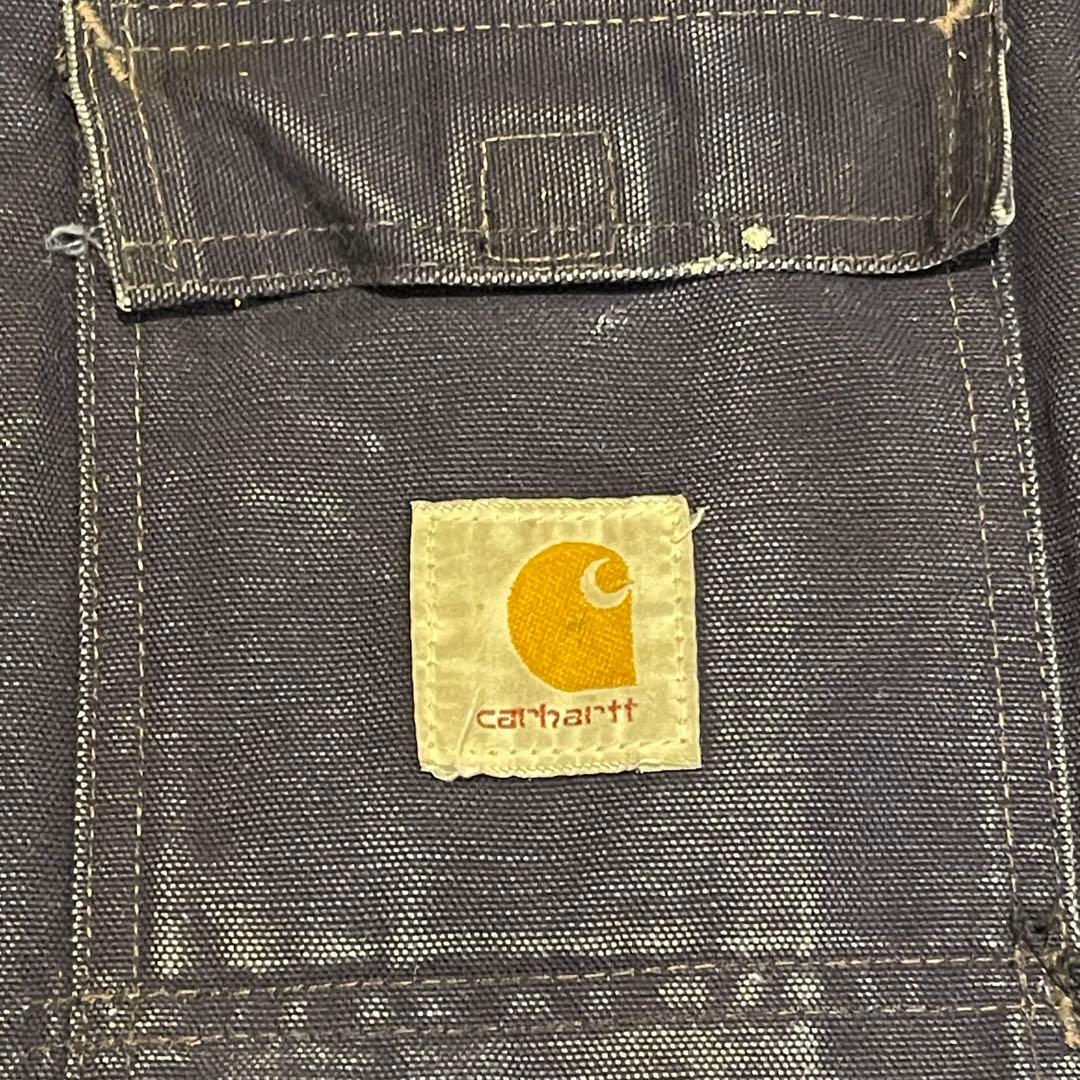 carhartt カーハートトラディショナルコート 鬼フェードネイビー XL相当