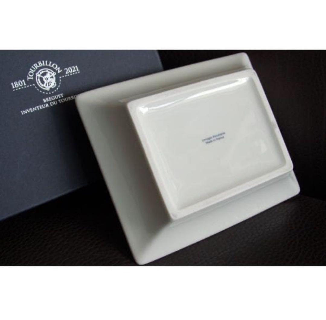 BREGUET ブレゲ Limoges リモージュ 陶器皿 プレート トレイ 盆