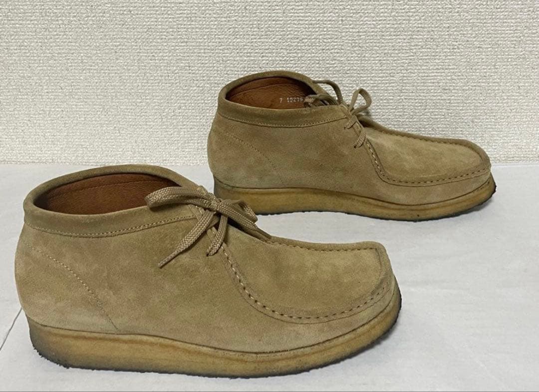 パドモア&バーンズ ワラビーブーツ　ベージュ