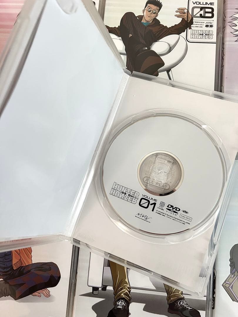 特典ポスター付 HUNTER×HUNTER 旧アニ DVD 1-8巻