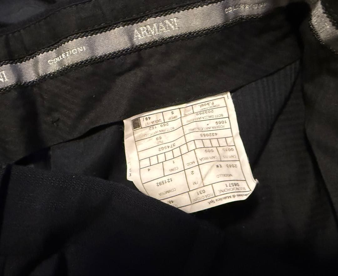 ARMANI COLLEZIONI アルマーニ　シングルスーツ