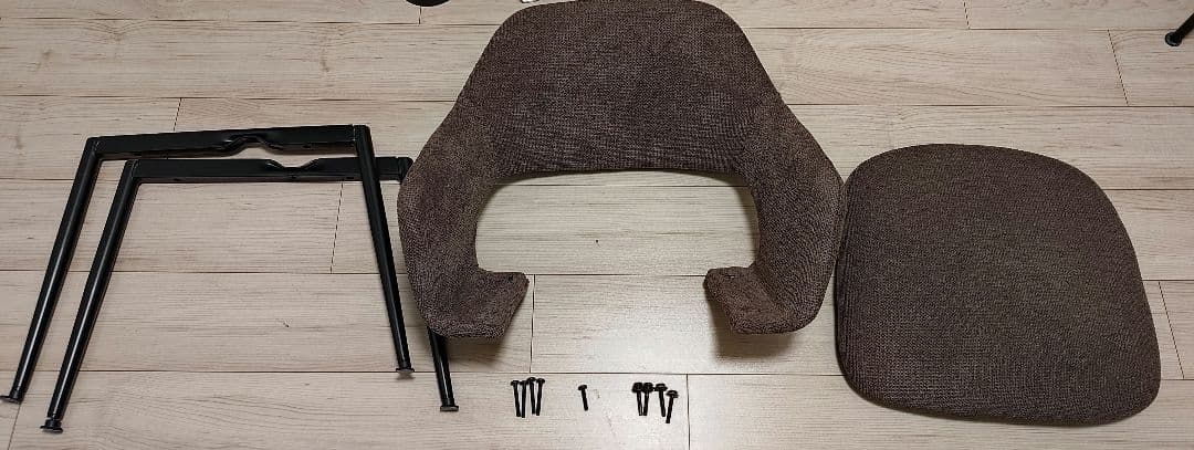 タンスのゲン　ダイニングチェア　2脚セット　ショコラブラウン